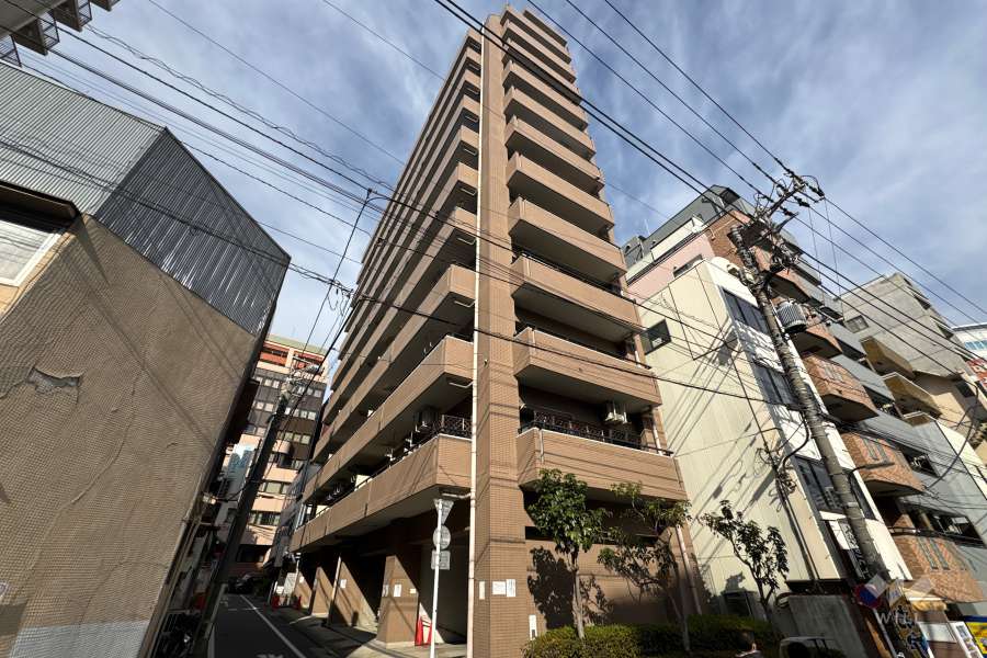 マイキャッスル大塚アーバンステージの外観（南西側から）