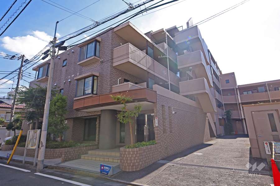エクセル立教前の外観（北西側から）