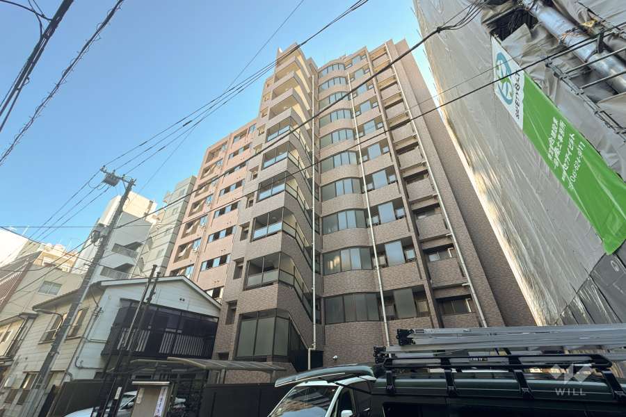 エスポワール巣鴨の外観（北西側から）