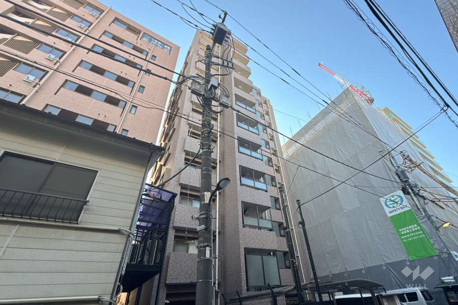 エスポワール巣鴨の外観（北側から）