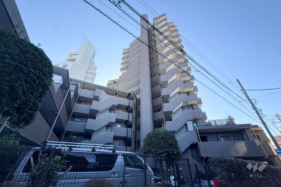 ドラゴンマンション池袋壱番館の外観（北側から）