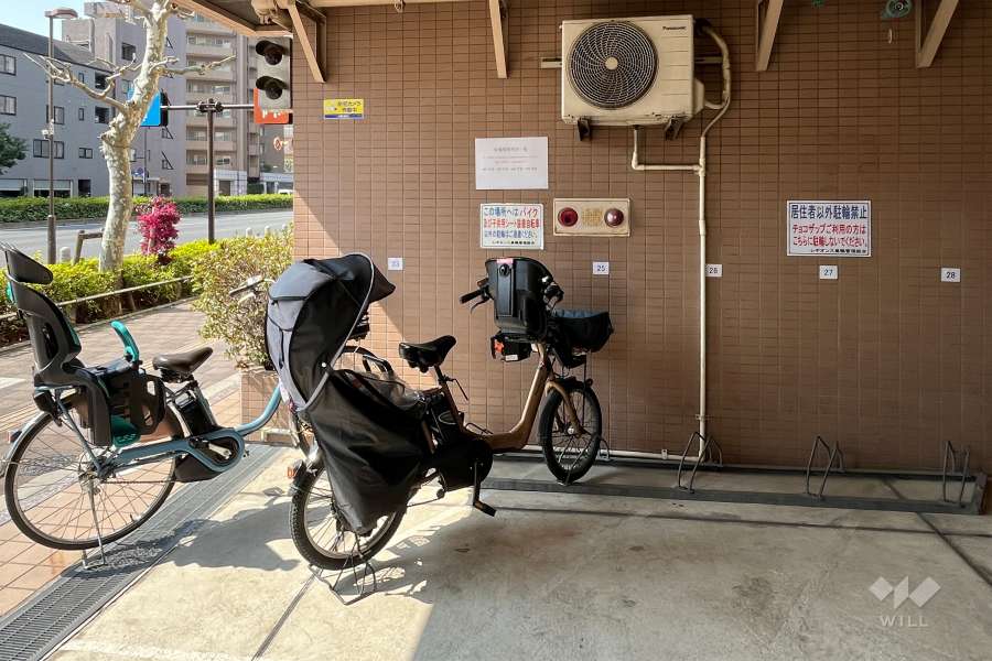 駐輪場　