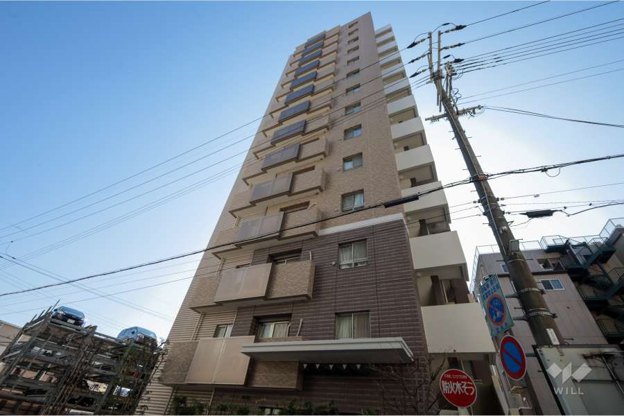 ワコーレ逆瀬川ステーションマークスの外観（北西側から）