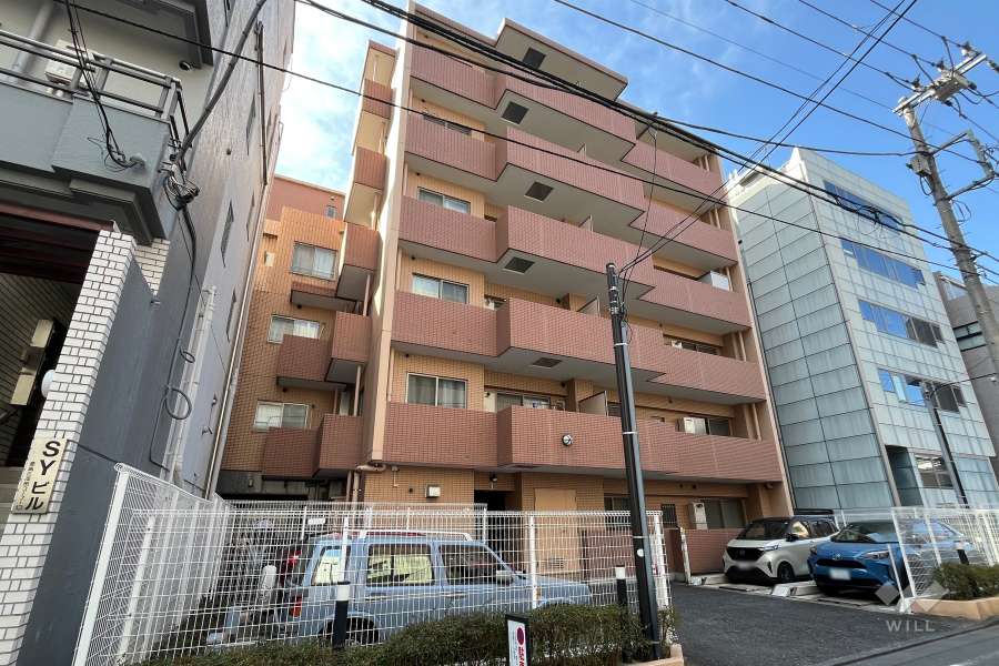 ジェイパーク高田馬場プレジャーステージの外観（北東側から）
