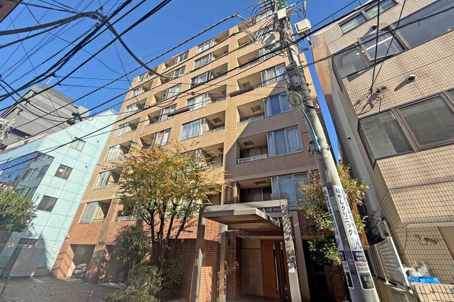 アビテ目白の外観（南東側から）
