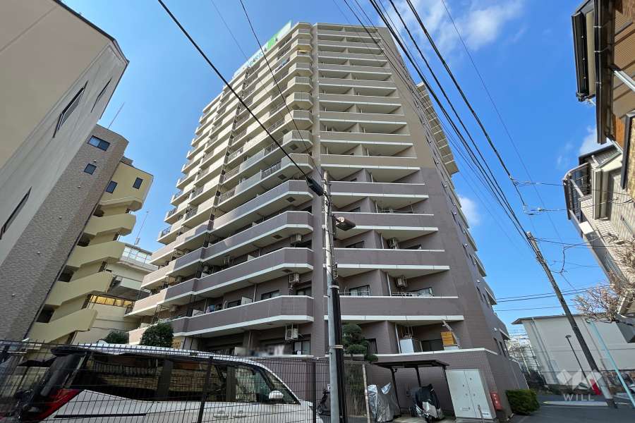 サンクレイドルレヴィール池袋の外観（南東側から）