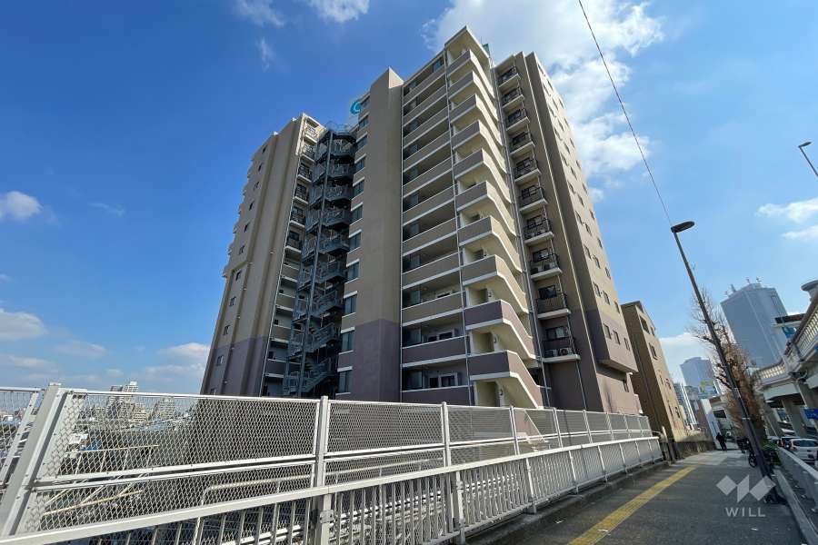 サンクレイドルレヴィール池袋の外観（北西側から）