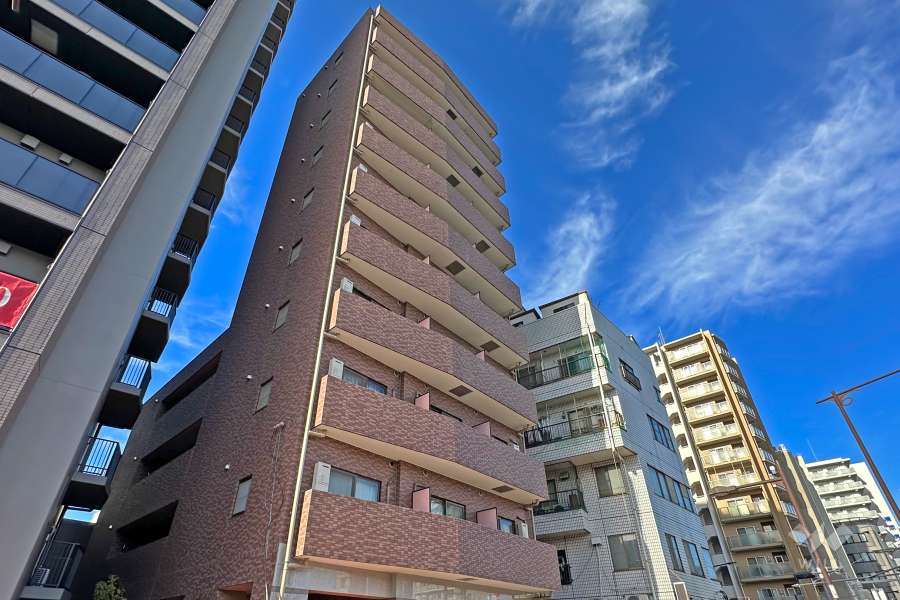 ヴェルト池袋ウエストフォートの外観（南東側から）