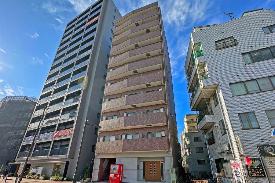 ヴェルト池袋ウエストフォートの外観（北東側から）
