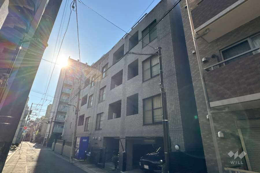 クレアシオン南大塚の外観（北側から）