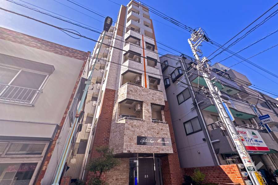ガラステージ南大塚の外観（南東側から）