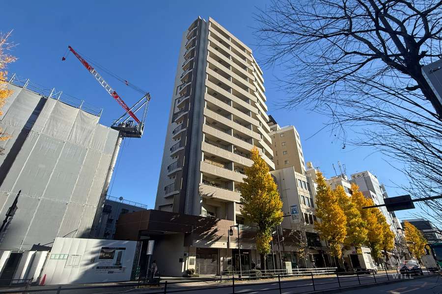 イトーピア目白カレンの外観（南西側から）