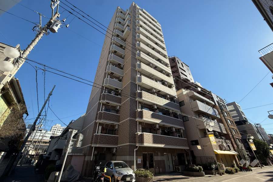 セントパレス池袋の外観（北西側から）