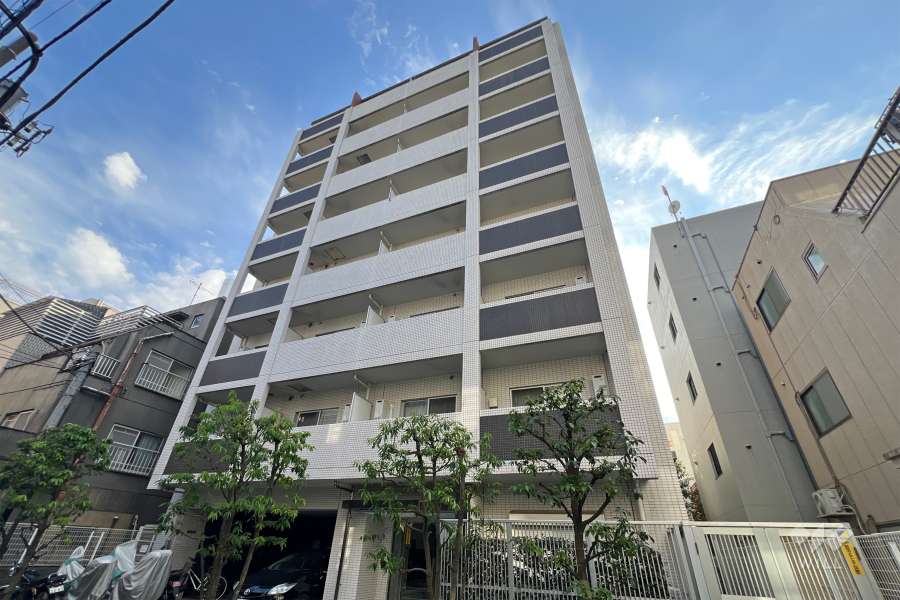 ヴォーガコルテ池袋サンテスタの外観（北側から）