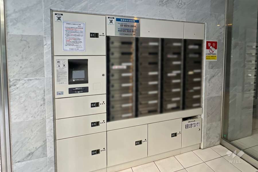 宅配ボックスと共用ポスト