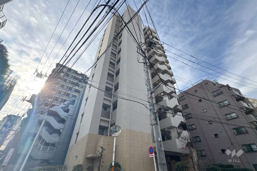 ルジェンテ南大塚の外観（北東側から）