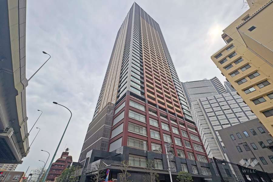 アウルタワーの外観（北西側から）