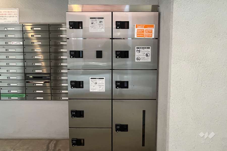 宅配ボックスと共用ポスト