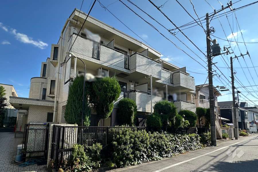 ジョイフル池袋西の外観（北西側から）