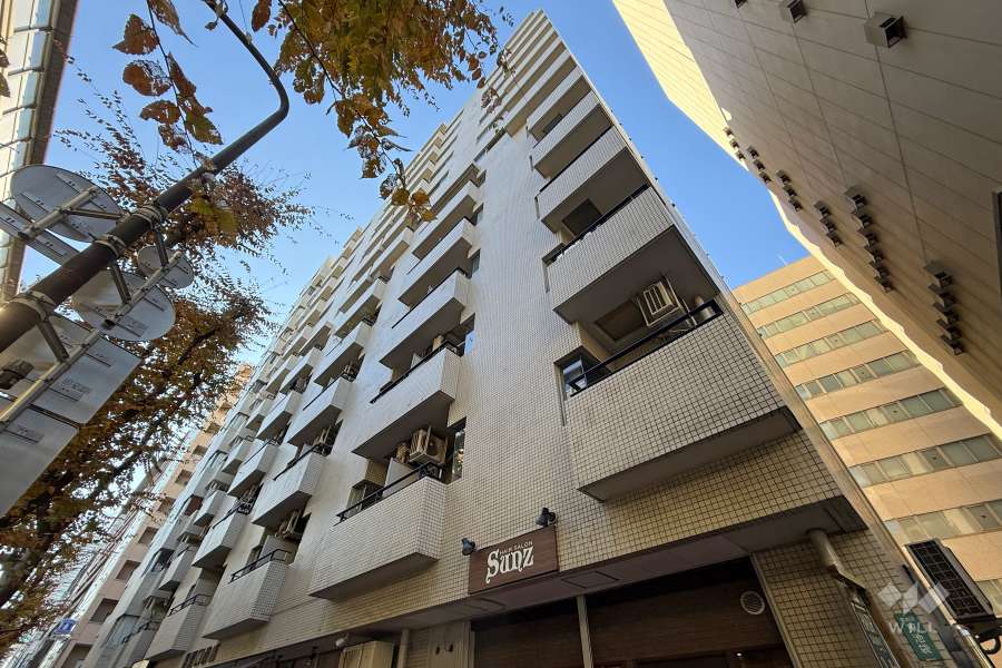 ニュー池袋ハイツの外観（北東側から）