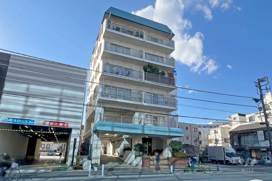 ハイネス大塚の外観（東側から）