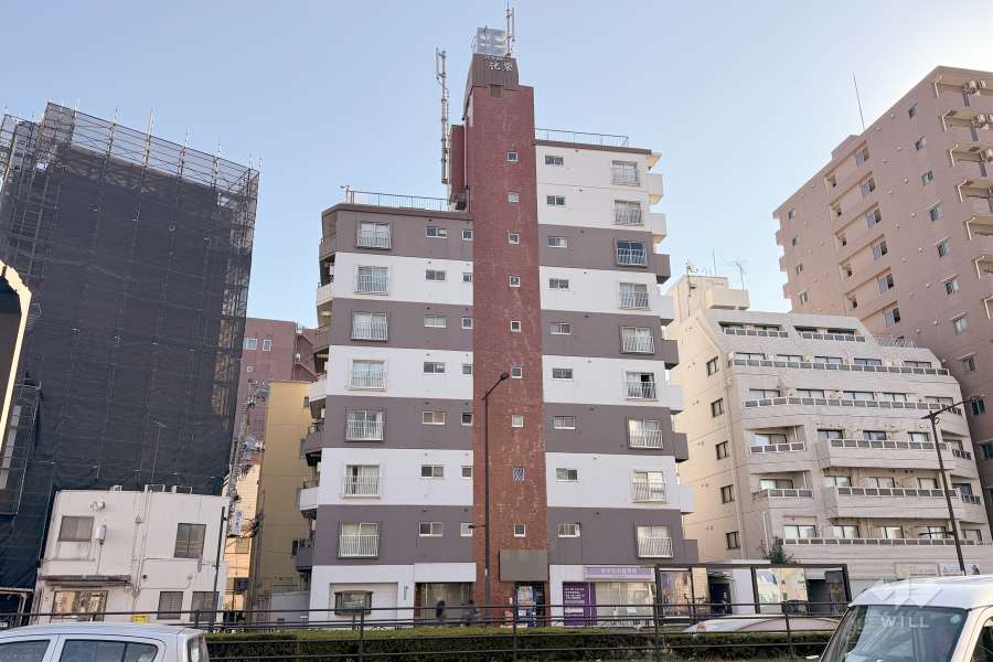 パラスト池袋外観（北西側から）