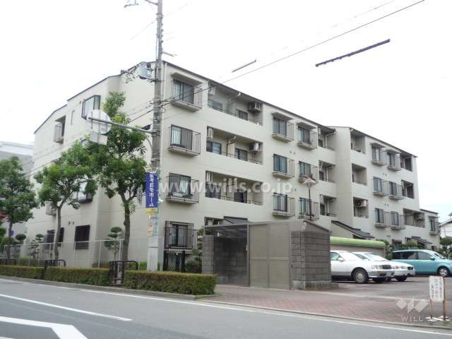 東園田三番館南棟の外観（北東側から）