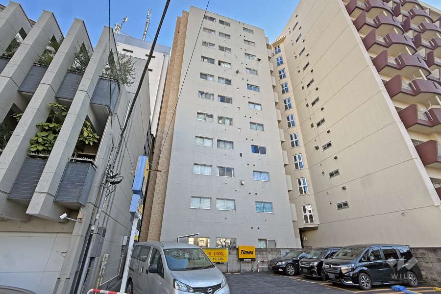 ソフトタウンニュー池袋の外観（北側から）