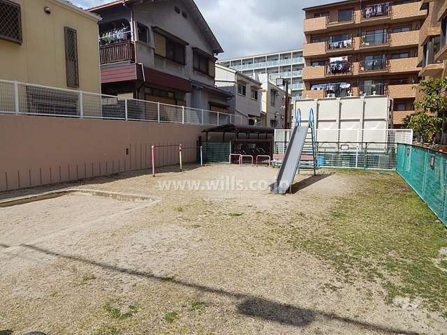 敷地に隣接する公園