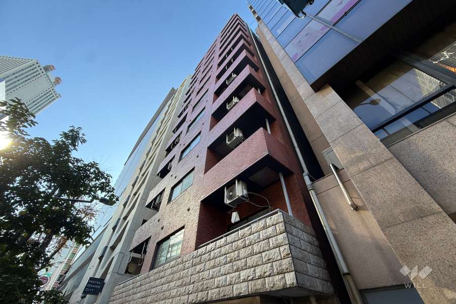 ライオンズマンション東池袋の外観（北東側から）