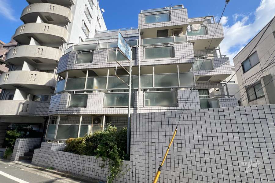 ハイシティ目白の外観（南西側から）