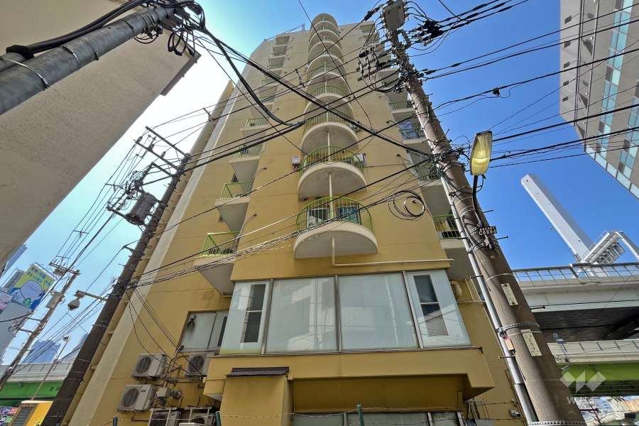 東池袋パレスの外観（東側から）