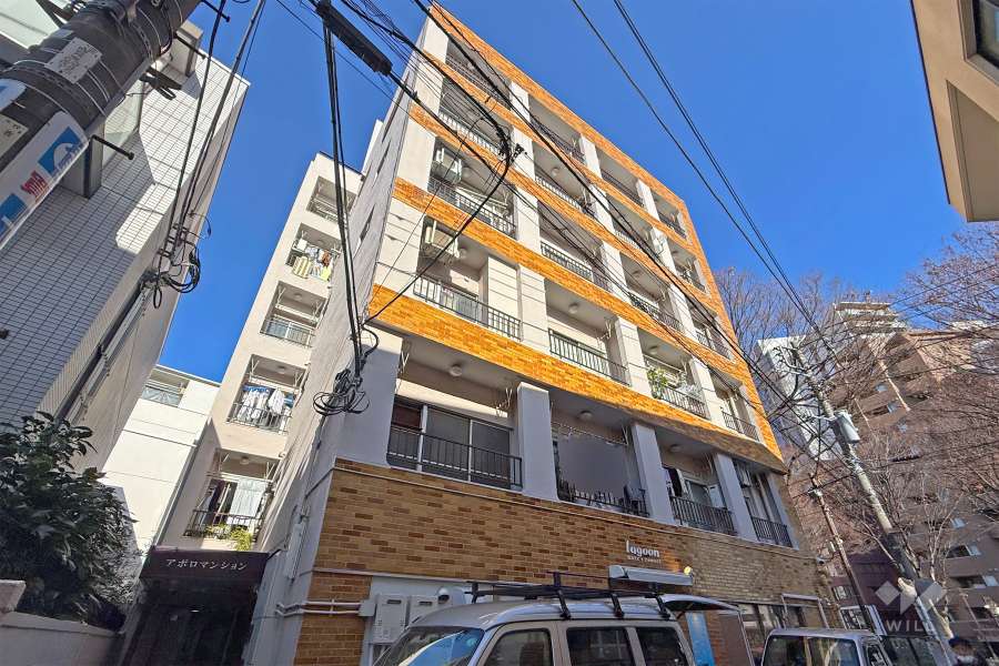 アポロマンションの外観（南側から）