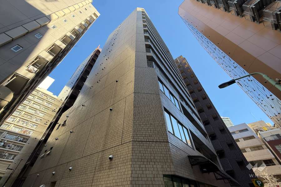 パレドール池袋の外観（西側から）