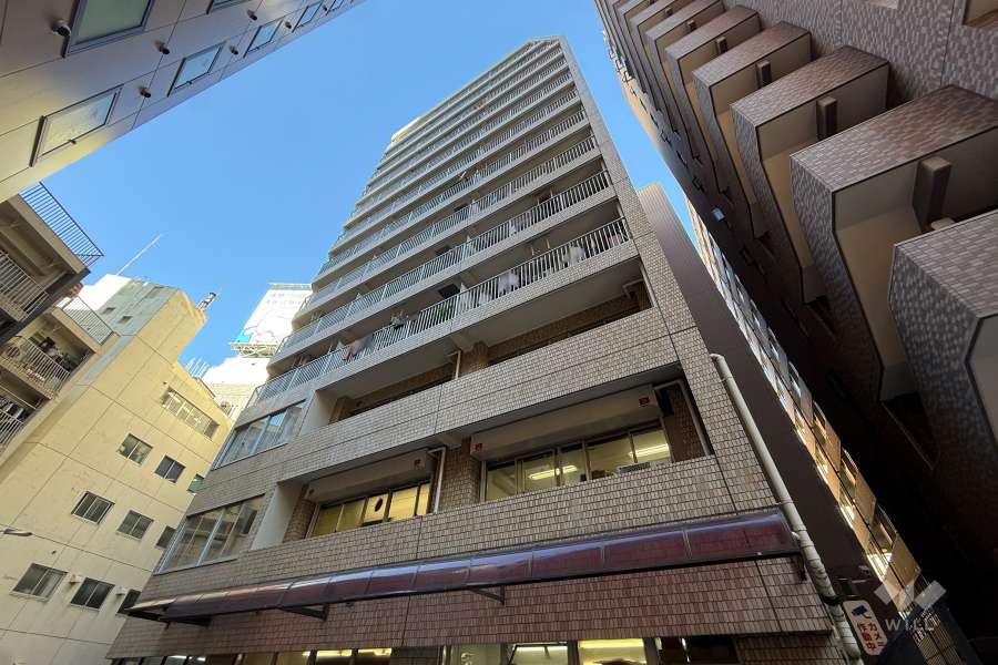 パレドール池袋の外観（南側から）