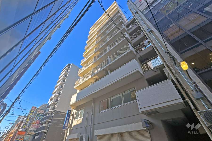 巣鴨サマリヤマンションの外観（東側から）