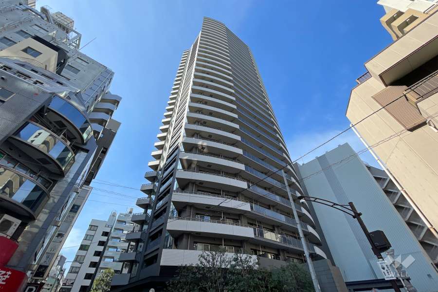 ルミナリータワー池袋の外観（南東側から）