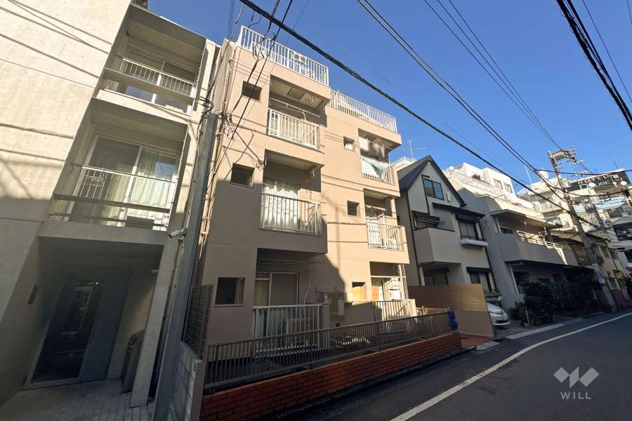 巣鴨コーポラス（南大塚1丁目）の外観（南西側から）