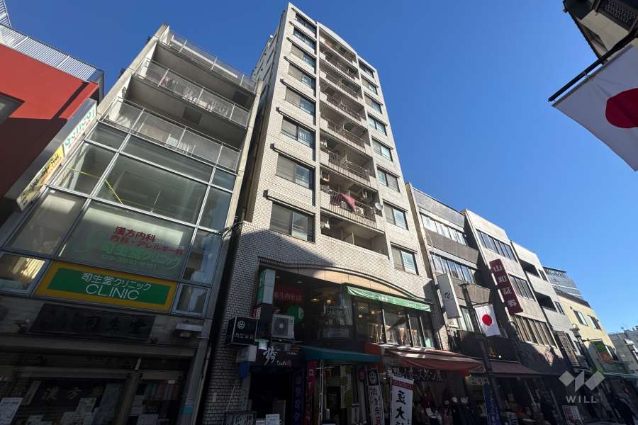 GSハイム巣鴨の外観（南西側から）