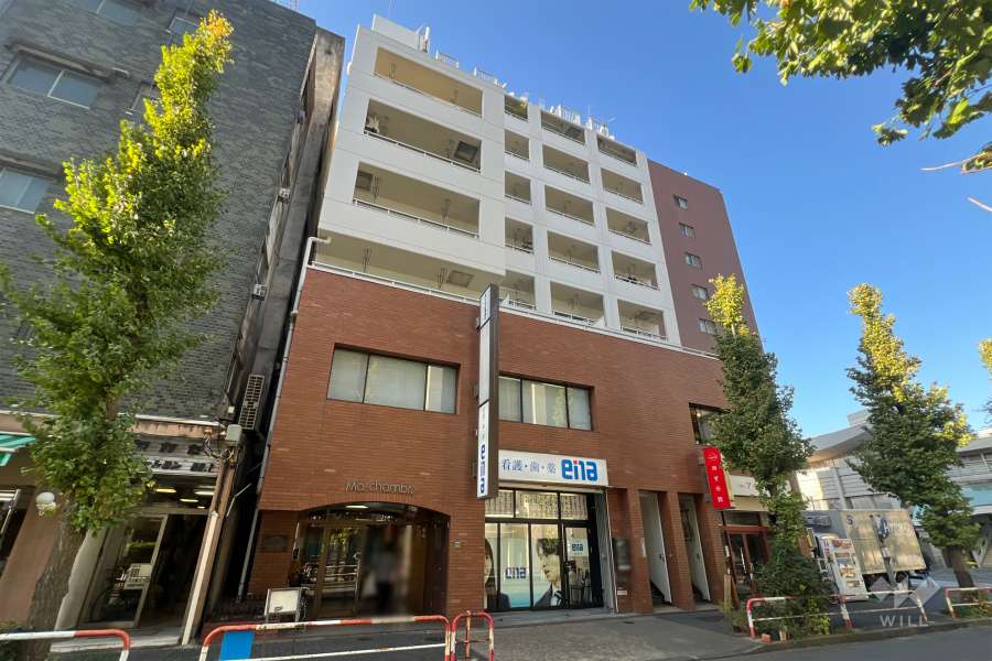マシャンブル南池袋の外観（南側から）