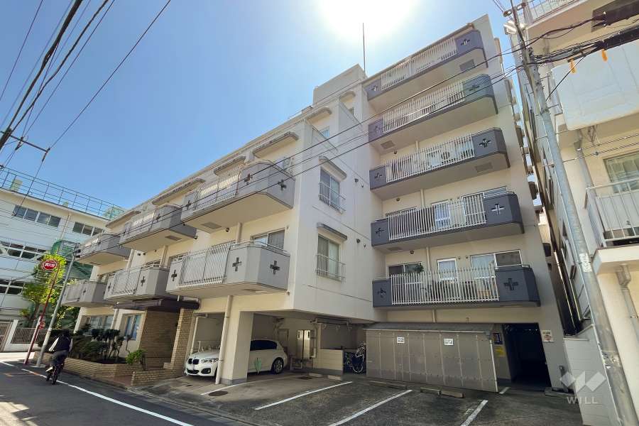 ルシール南大塚の外観（北側から）