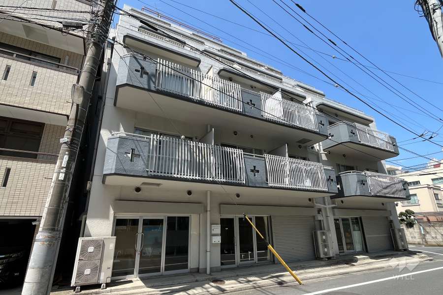 ルシール南大塚の外観（南東側から）