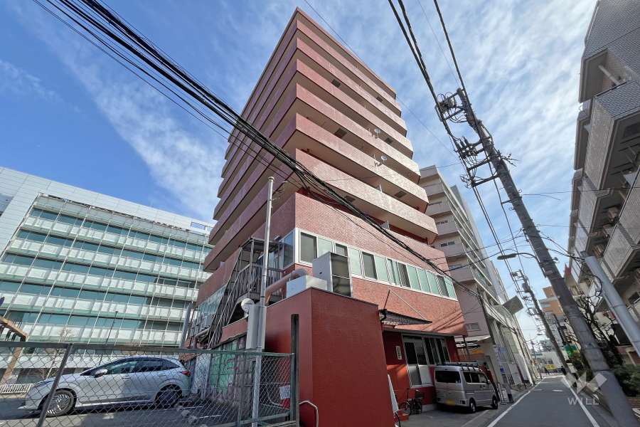 ダイアパレス高田馬場の外観（南西側から）