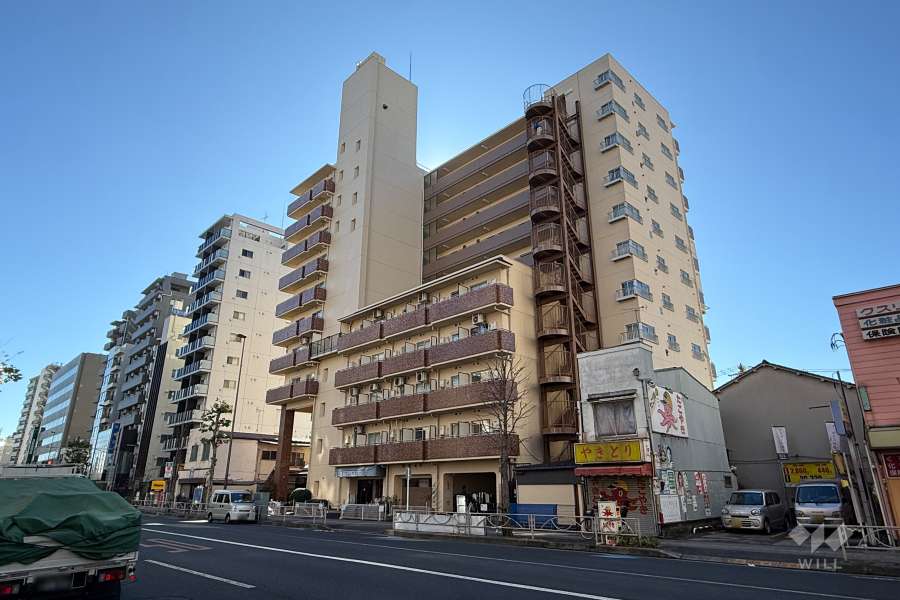 新大塚タウンプラザの外観（北側から）