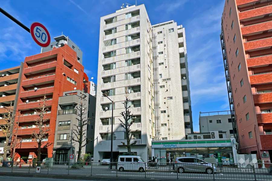 モンテベルデ六義園の外観（南側から）