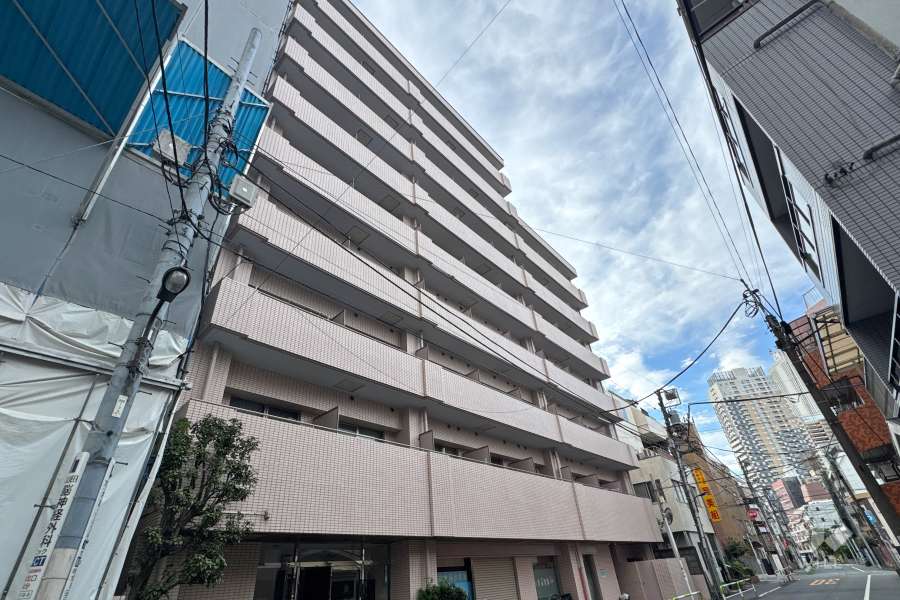 東急ドエルアルス大塚台の外観（北東側から）