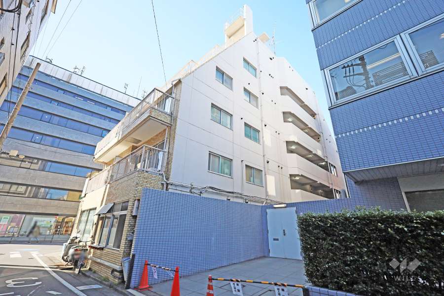 グレイス高田馬場の外観（南東側から）