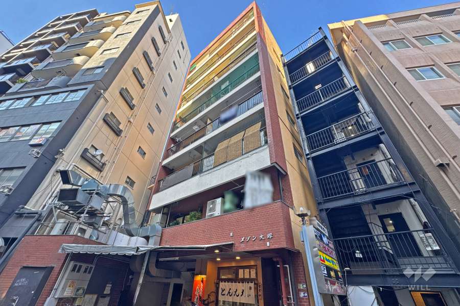 メゾン大塚の外観（南側から）.