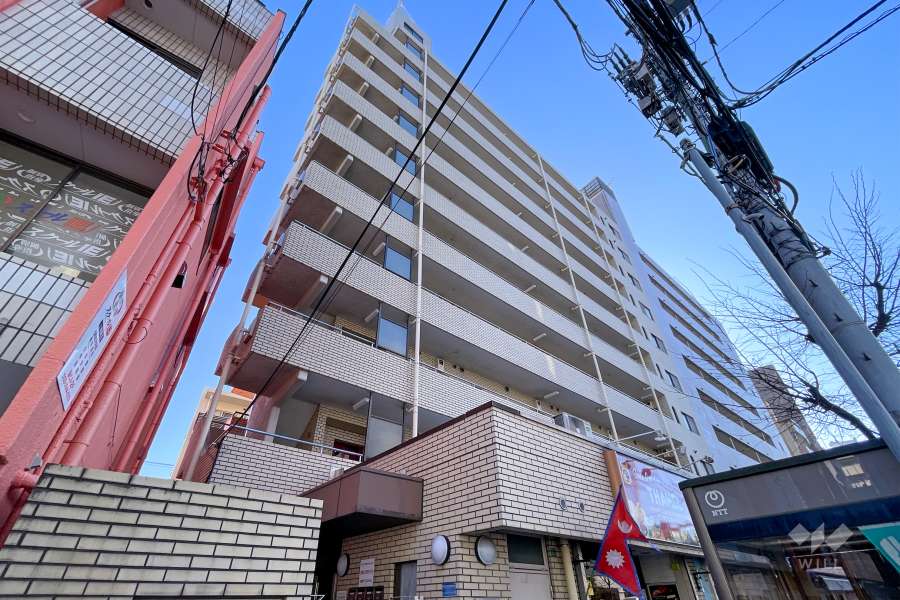 上池袋リリエンハイムの外観（北西側から）