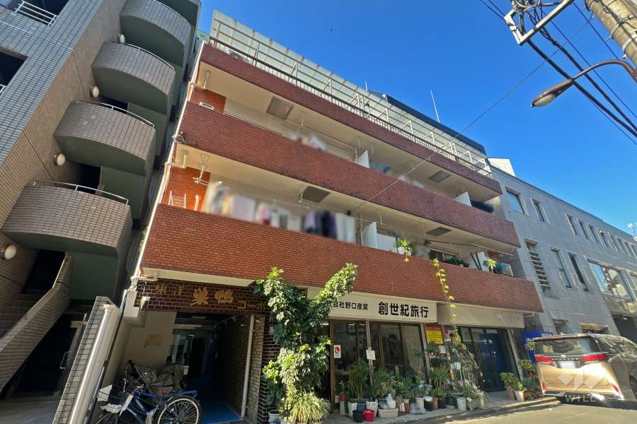 東洋巣鴨コーポの外観（南側から）